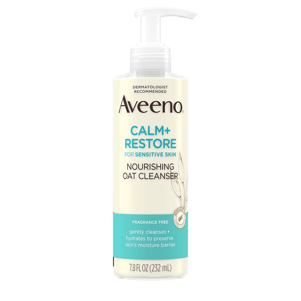 Aveeno Aveeno Calm + Restore Nourishing Oat Cleanser For Sensitive Skin Review