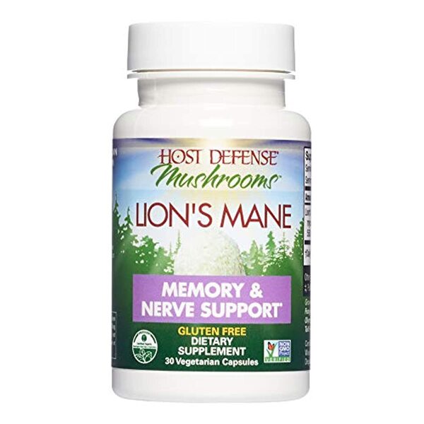 Best Lion's Mane Supplements 3 Host Defense Lion’s Mane Capsules