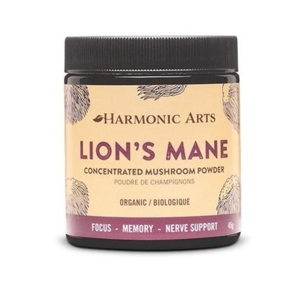 Best Lion's Mane Supplements 6 Harmonic Arts Lion's Mane Concentrated Mushroom Powder