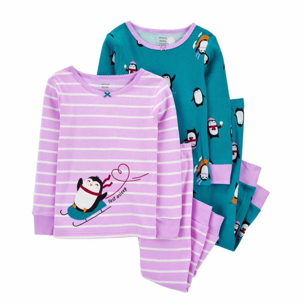 Carter’s 4-Piece Penguin 100% Snug Fit Cotton PJs Review