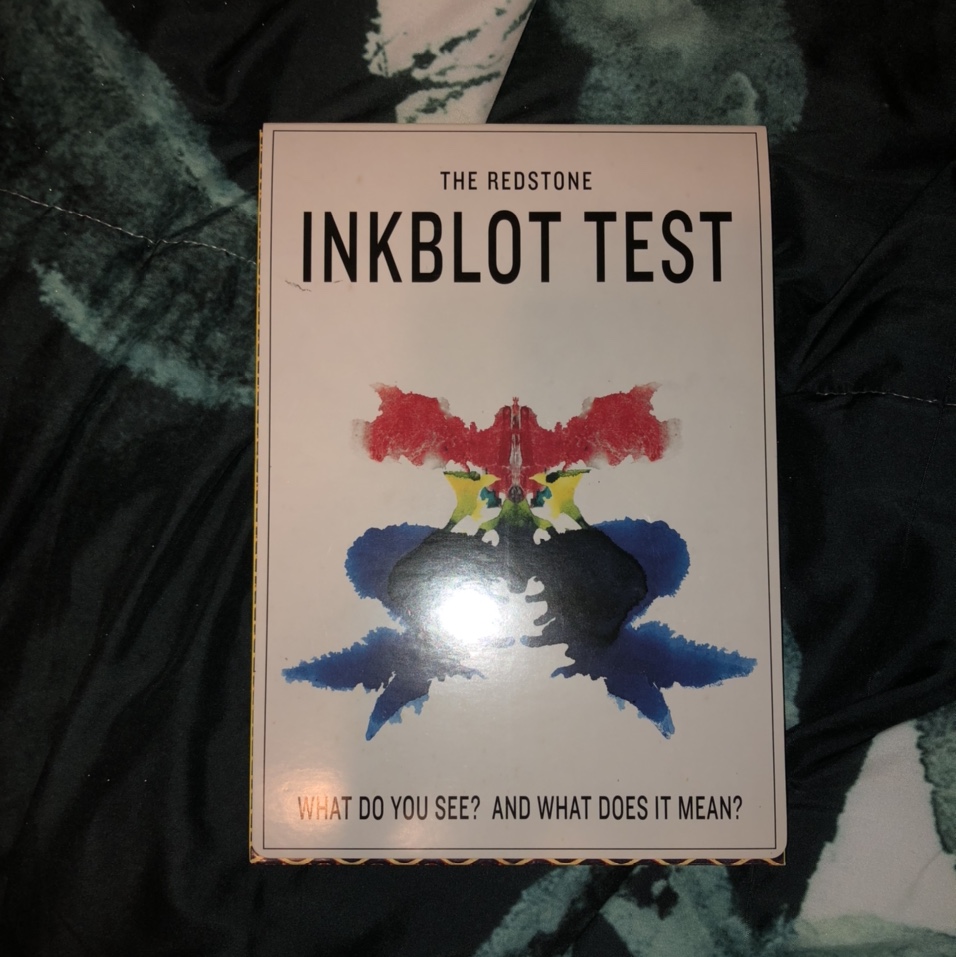 Chronicle Books The Redstone Inkblot Test Review