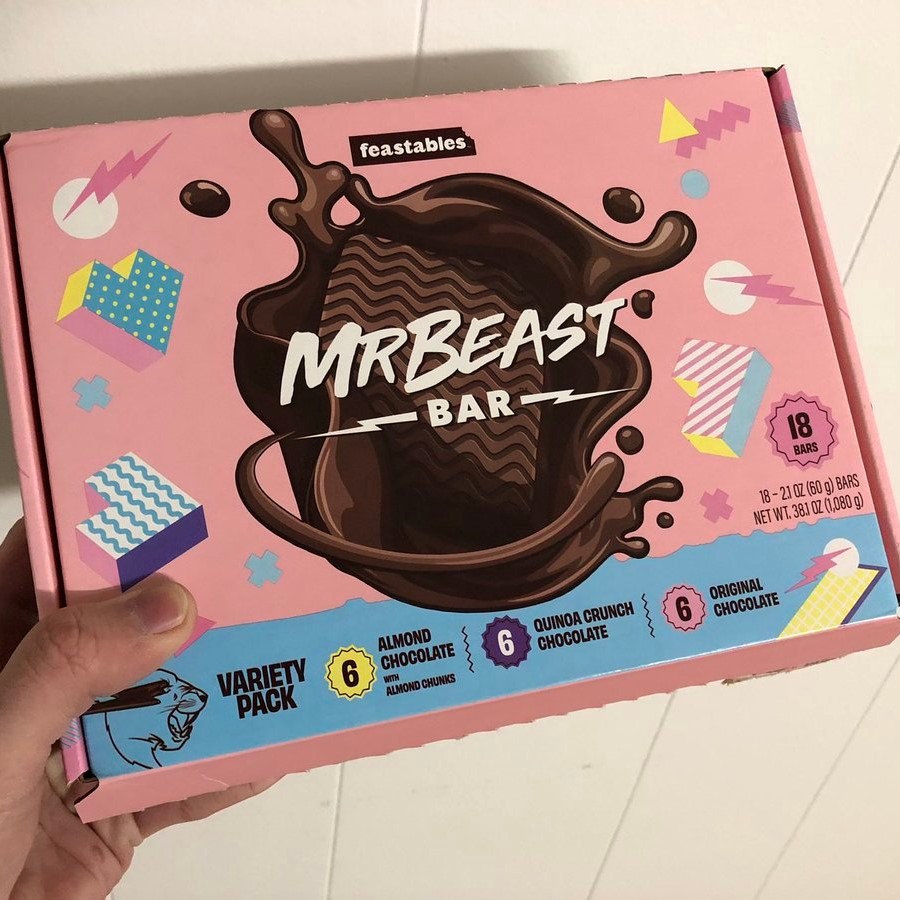 Yes, the rumours are true. MrBeast's Feastables chocolate bars are