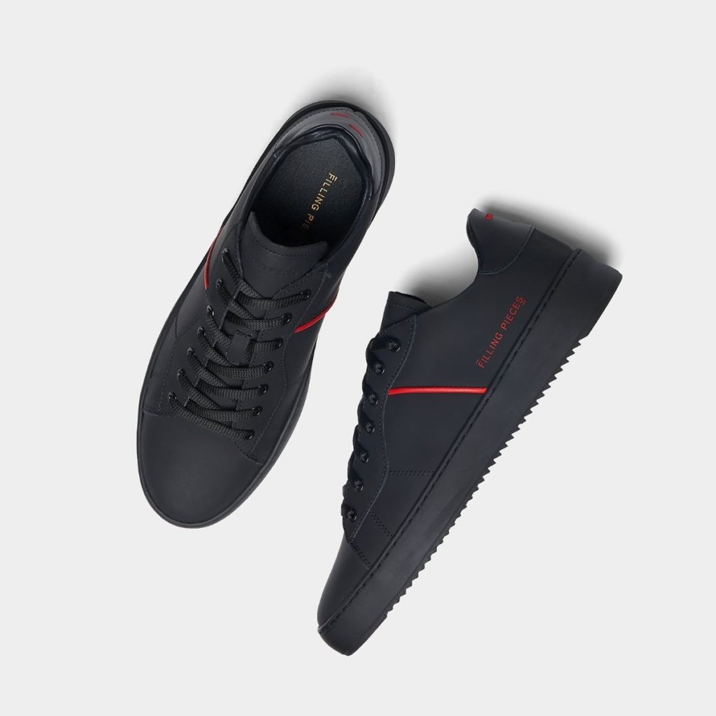 Filling Pieces Court Fade Black Red Review