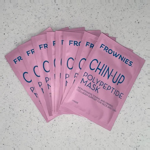 Frownies Chin-Up Peptide Neck and Chin Mask Review