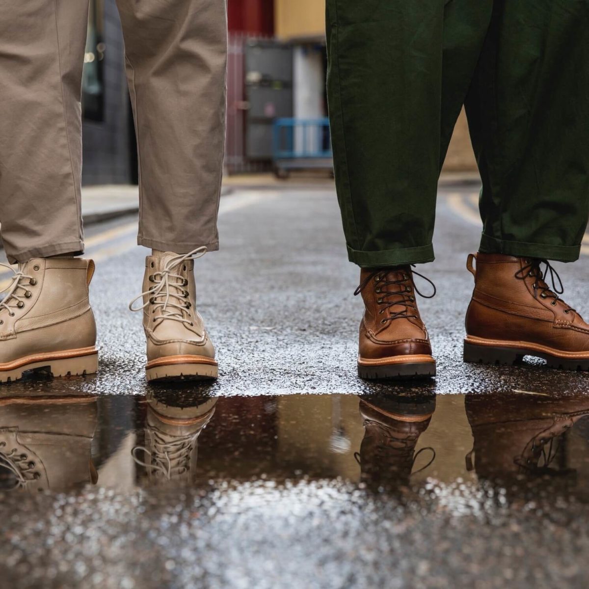 grenson flight boots