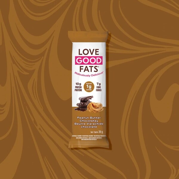 Love Good Fats Peanut Butter Chocolatey Truffle Bar Review