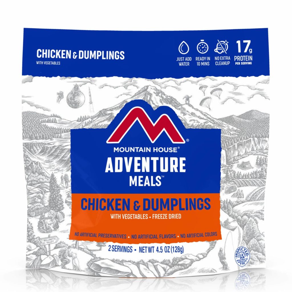 Mountain House Chicken and Dumplings Pouch Review