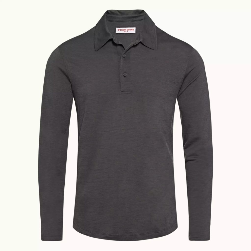 Orlebar Brown Linwood Merino Cave Tailored Fit Long-Sleeve Merino Polo Shirt Review