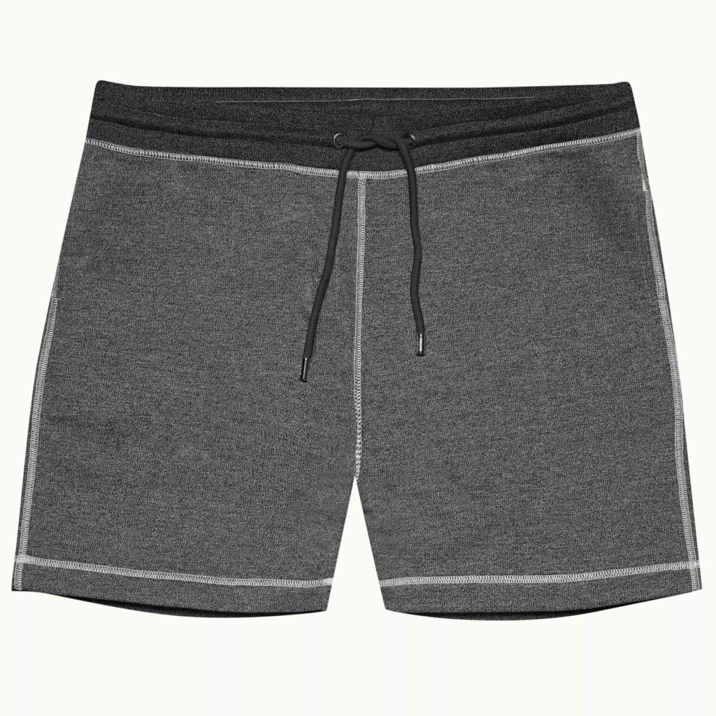 Orlebar Brown Afador Mountain Grey Classic Fit Contrast Stitch Sweat Shorts Review