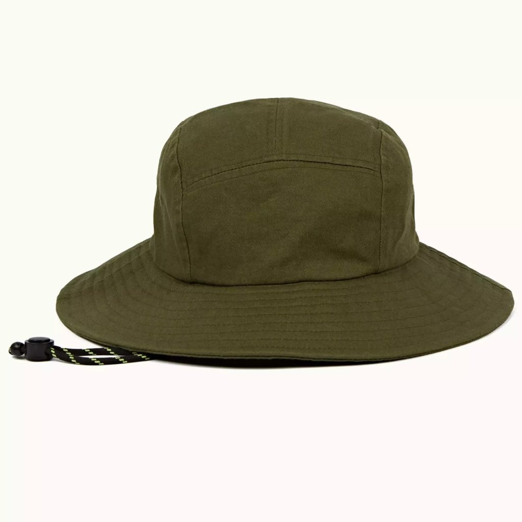 Orlebar Brown Irwin Lizard Green Cotton Twill Boonie Hat Review