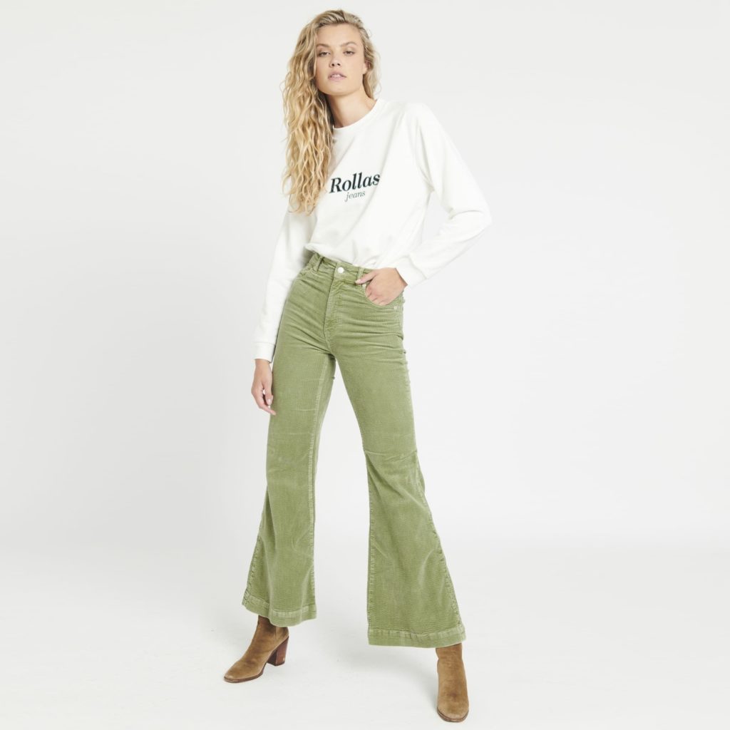 Rollas Jeans Review 4 Rollas Eastcoast Flare Fern Corn Review