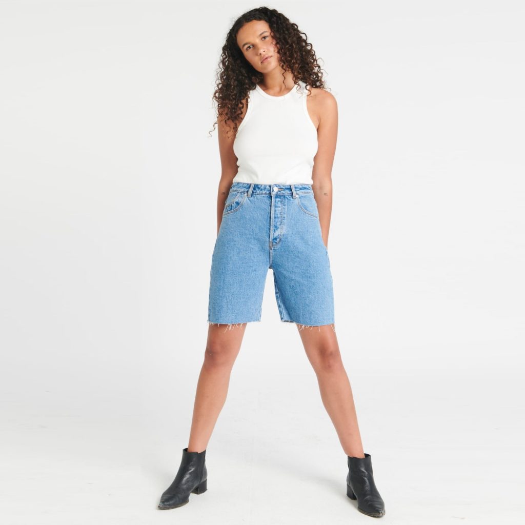 Rollas Jeans Classic Cutoff Cindy Blue Review