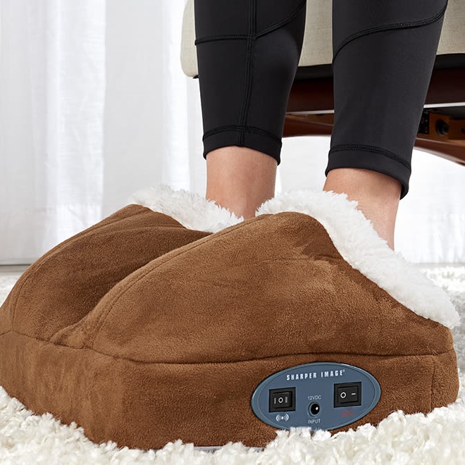 Sharper Image Warming Foot Massager Review