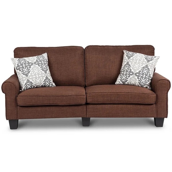 Deio 69'' Round Arm Loveseat