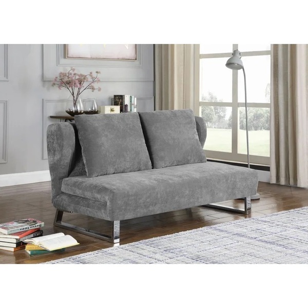 Eberardo 59'' Armless Sofa Bed