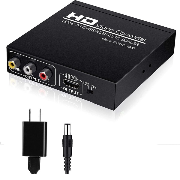 EU Stecker 100-240V Professionell HDM68 HD Modulator Digital HDMI RF Modulator VHF UHF Standard Tragbarer Konverter AV RF Converter für TV System Computerzubehör 