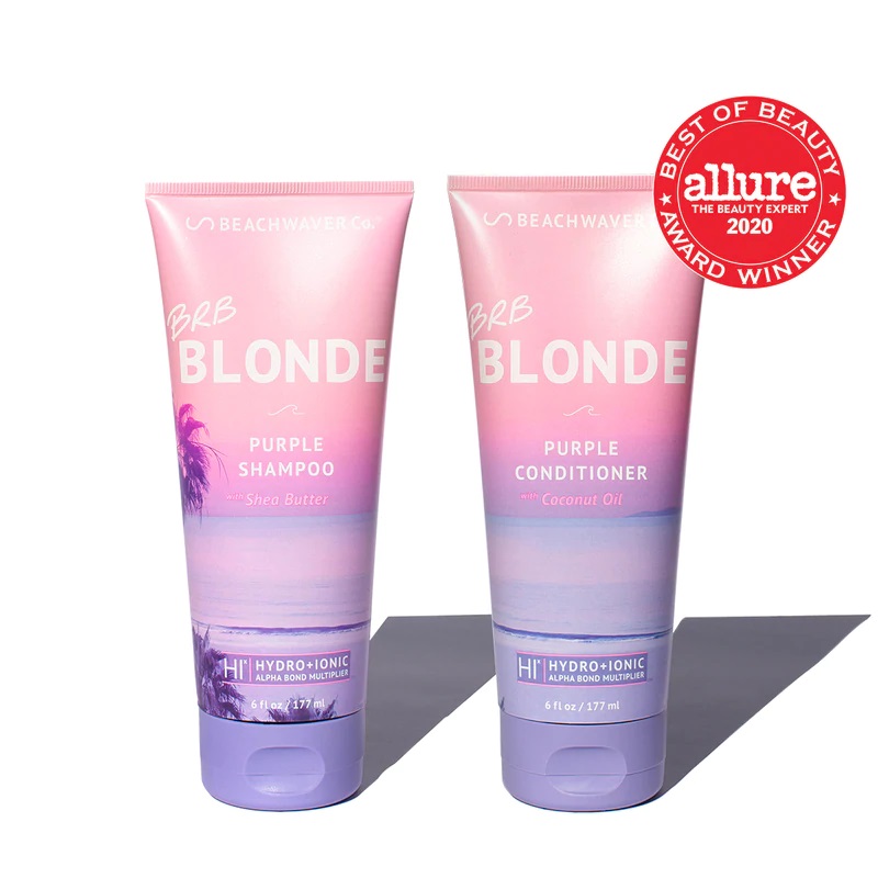 BeachWaver BRB Purple Shampoo & Conditioner Review