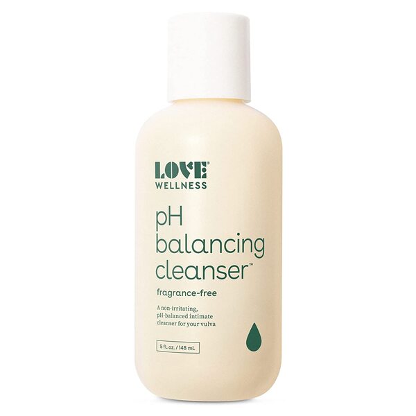  Love Wellness pH Balancing Cleanser - Gentle Cleansing Formula Balances Vaginal Health & pH Levels - Moisturizing Aloe Vera & Calendula for Itchy & Dry Skin - Fragrance-Free, Sulfate & Paraben-Free