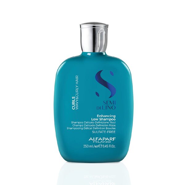  Alfaparf Milano Semi Di Lino Curls Enhancing Sulfate Free Shampoo for Wavy and Curly Hair - Hydrates and Nourishes - Reduces Frizz - Protects Against Humidity - Vegan-Friendly Formula