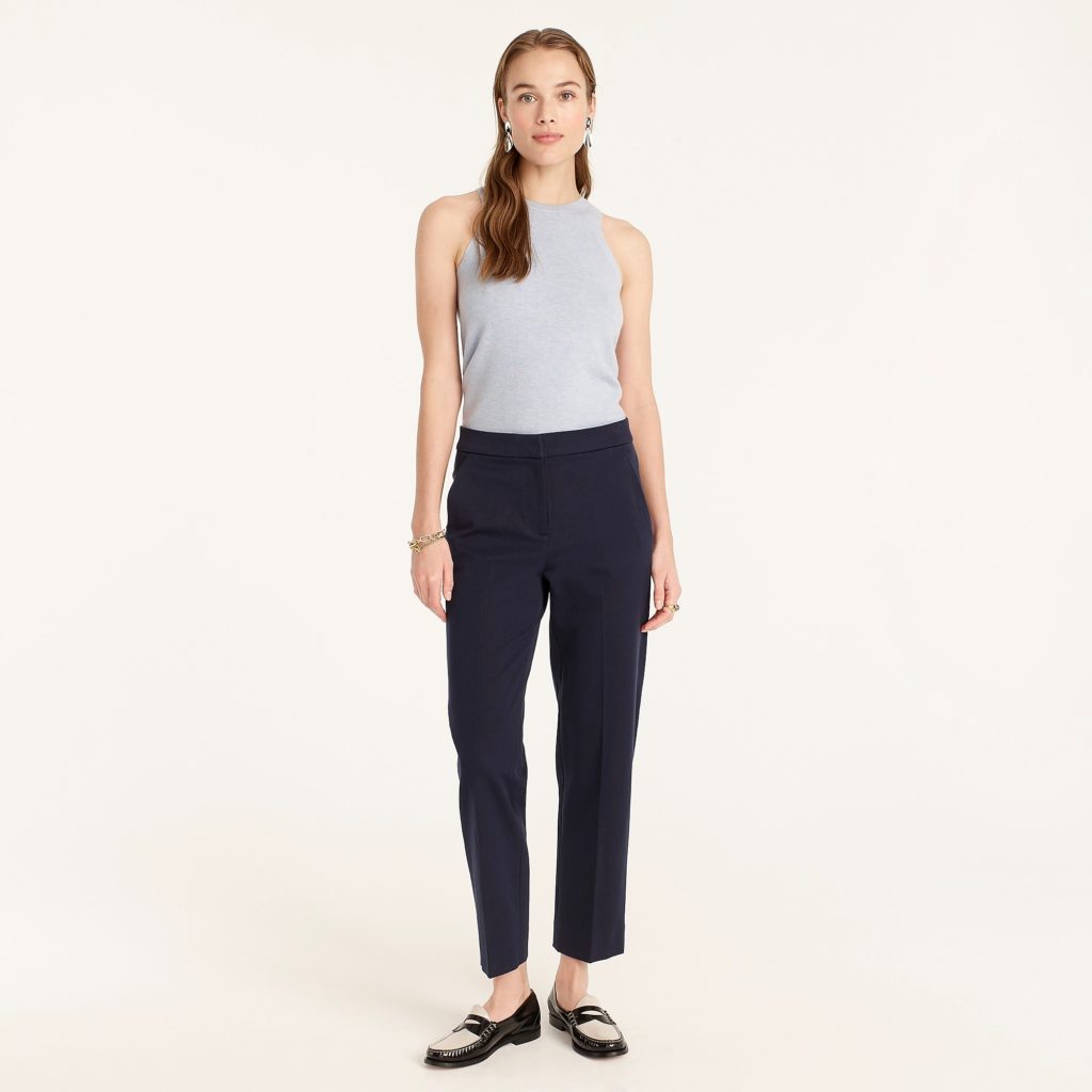 Jcrew Kate Straight-leg Pant in Bi-stretch Cotton Review