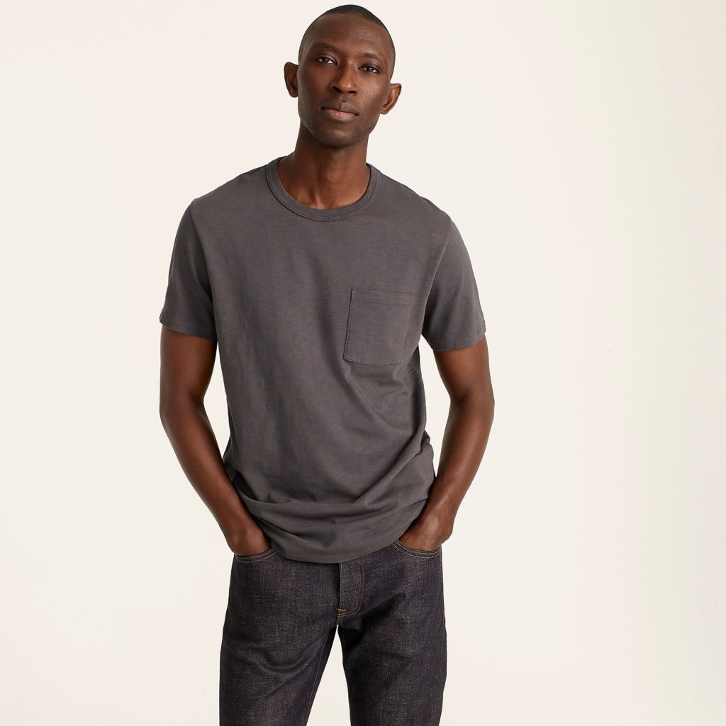 Jcrew Garment-dyed Slub Cotton Crewneck T-shirt Review