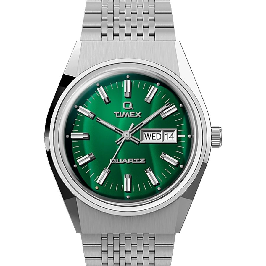 Timex Watches Q Timex Reissue Falcon Eye 38mm Stainless Steel Bracelet Watch Review