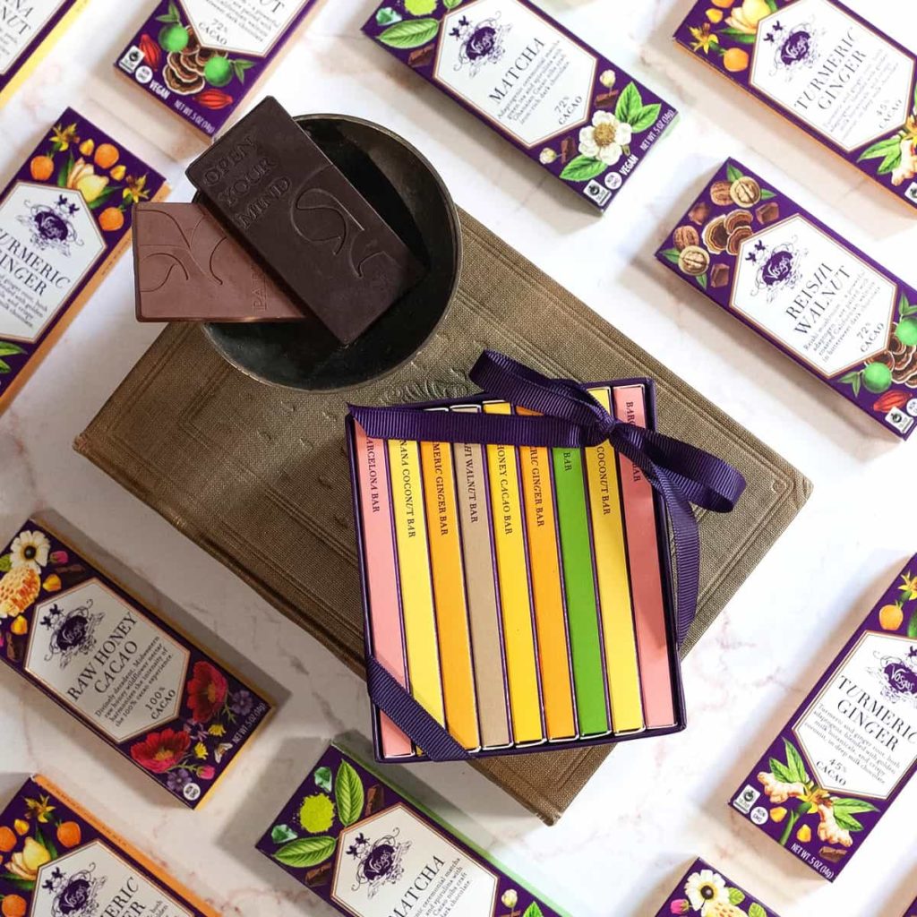 Vosges Haut-Chocolat Mini Exotic Chocolate Bar Library Review