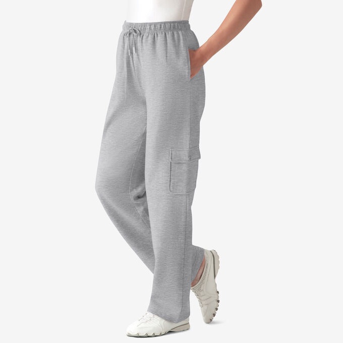 Woman Within Review 6 Woman Within Better Fleece Cargo Sweatpant Review