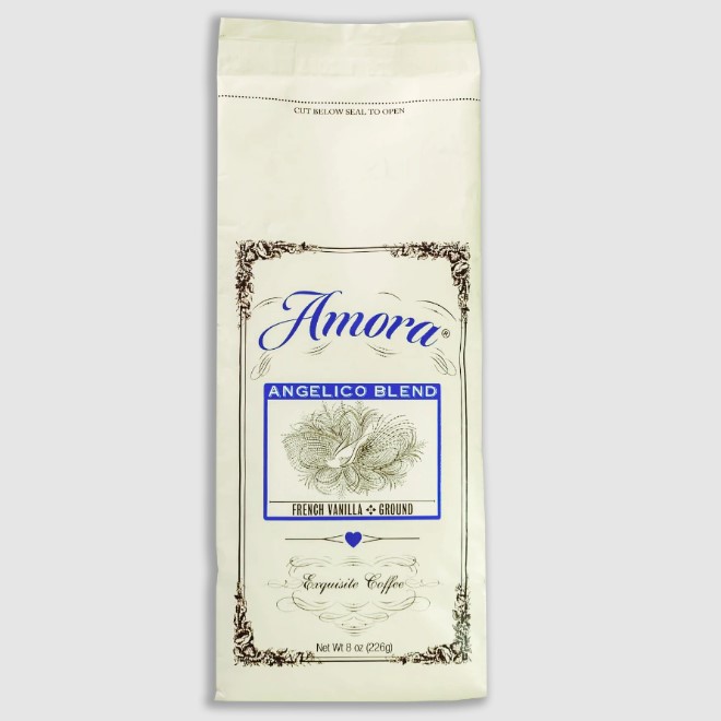 Amora Coffee Angelico Blend French Vanilla Coffee Review