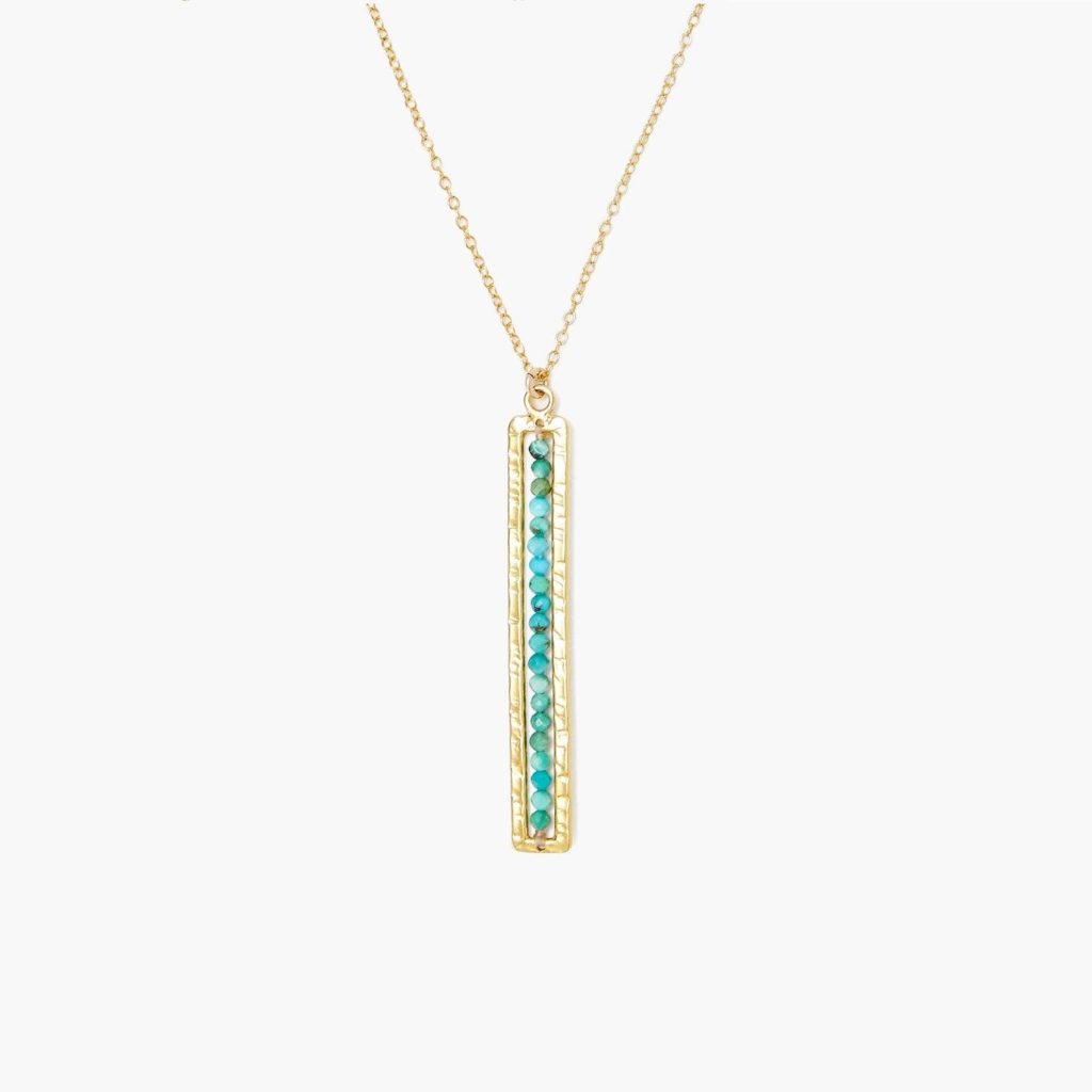 Chan Luu Turquoise and Gold Sedona Necklace Review 
