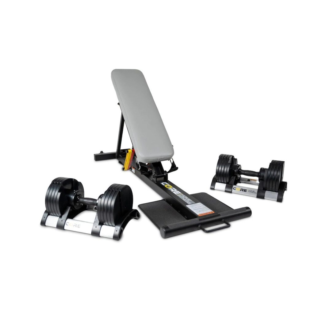 Core Home Fitness Adjustable Dumbbells Weight Set & Glute Drive Combo Pack Review