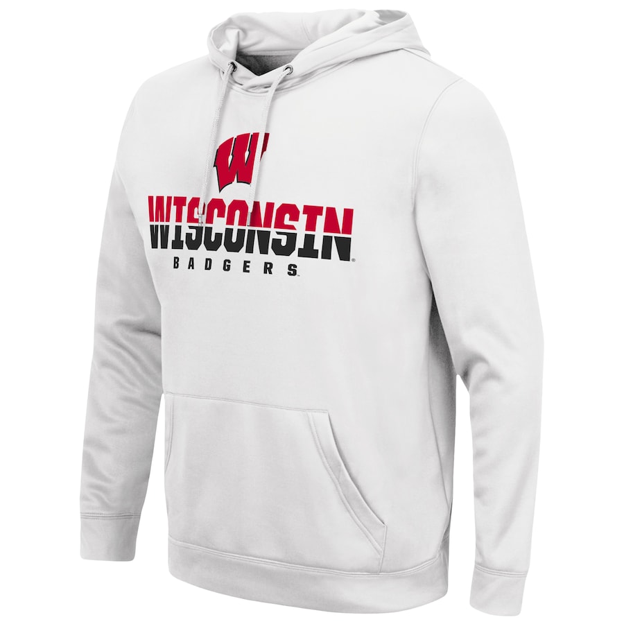 Fanatics Wisconsin Badgers Colosseum Lantern Pullover Hoodie White Review
