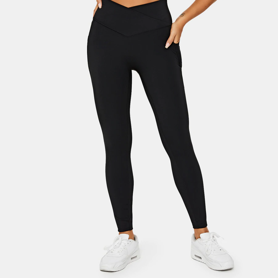 Halara Patitoff Pet Hair Resistant High Waisted Crossover Leggings Review