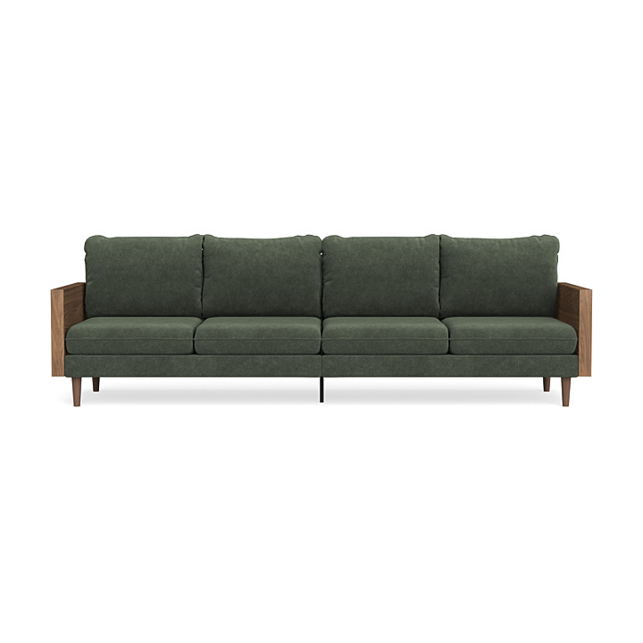 Inside Weather Custom Asher 4-Seater Sofa in Moss Review