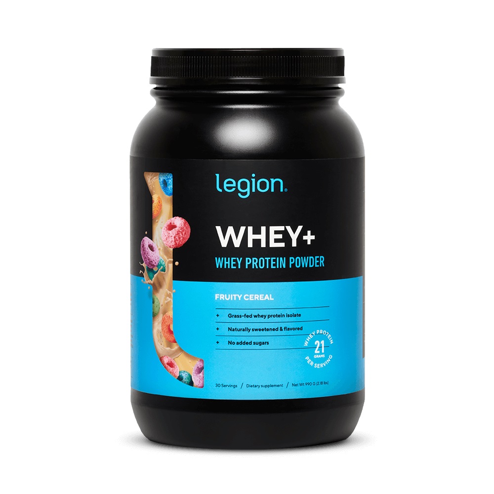 Legion Athletics Whey+ Isolate Protein Powder Review