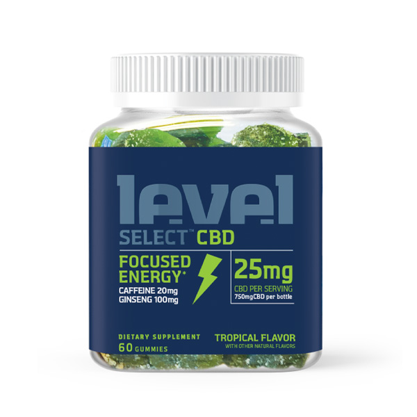 Level Select CBD Gummies 750mg 60ct Focused Energy Review