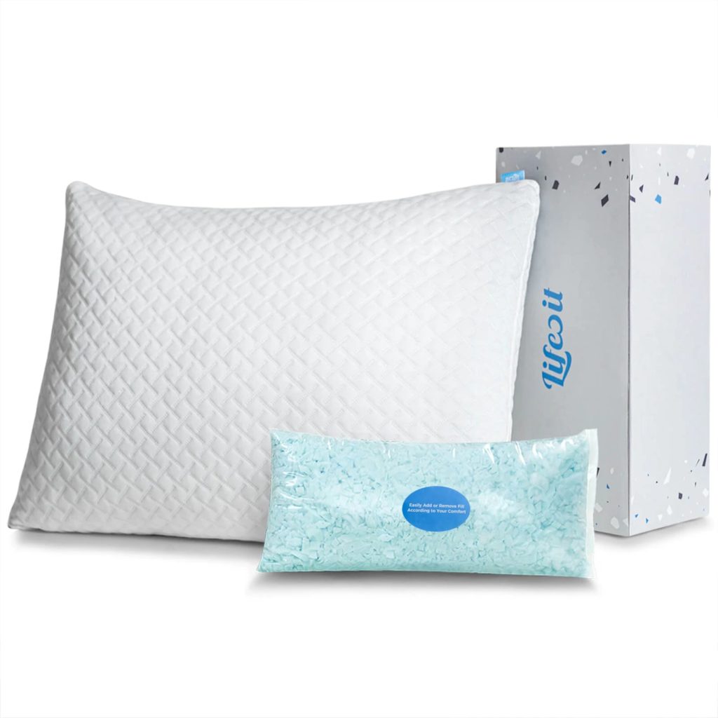 Lifewit Shredded Memory Foam Bed Pillow Review