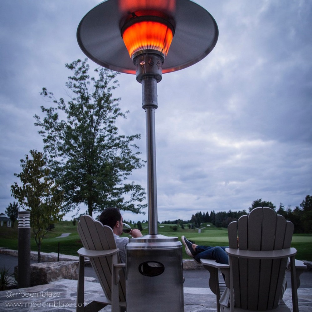 Modern Blaze Parasolschwank Portable Stainless Steel Propane Patio Heater Ps-4005-Cb