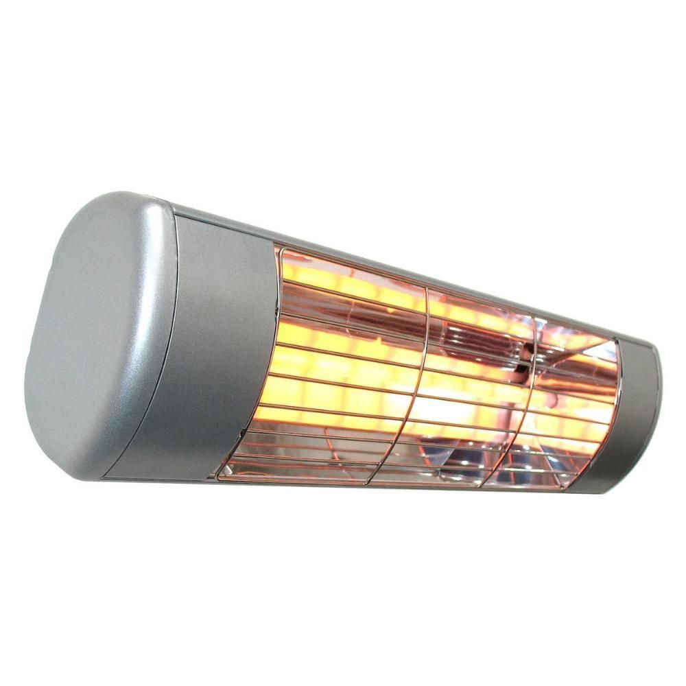 Modern Blaze Victory 19" All Weather Infrared Electric Heater 1500w, 120v, Gold Lamp, 3 Colors 