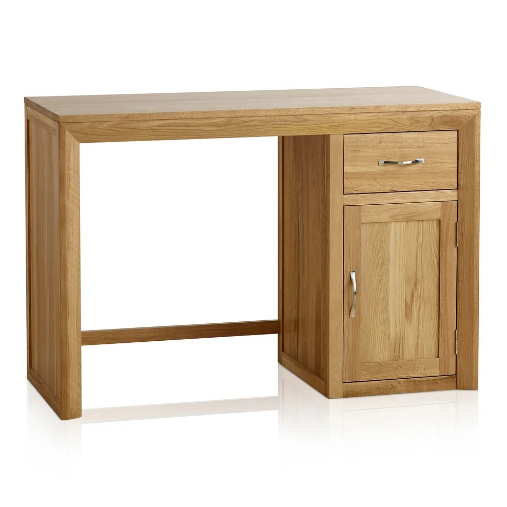 Oak Furnitureland Natural Solid Oak Bevel Desk Review