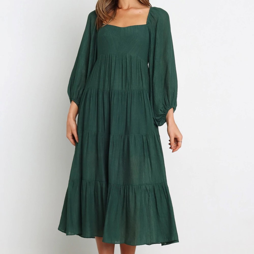 Petal and Pup Salma Dress Emerald Review