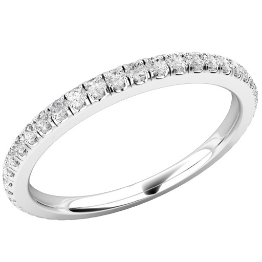 Purely Diamonds PDW224W Diamond Wedding Ring 18ct White Gold Review