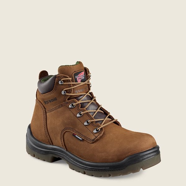 Red Wing King Toe Men’s 6” Waterproof Soft Toe Boot Review