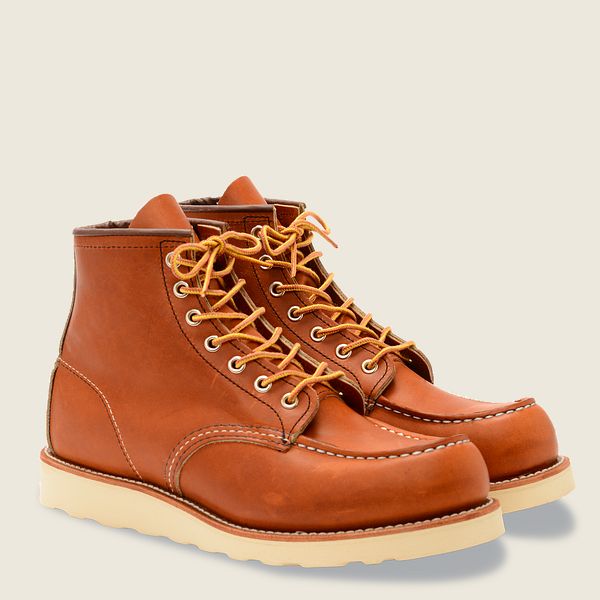 Red Wing Men’s Classic Moc 6” Boot in Oro Legacy Leather Review