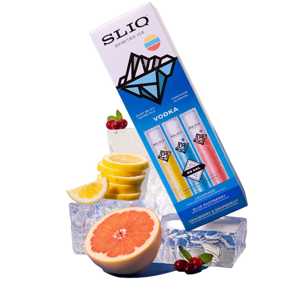 SLIQ Spirited Ice Vodka Frozen Cocktails Review