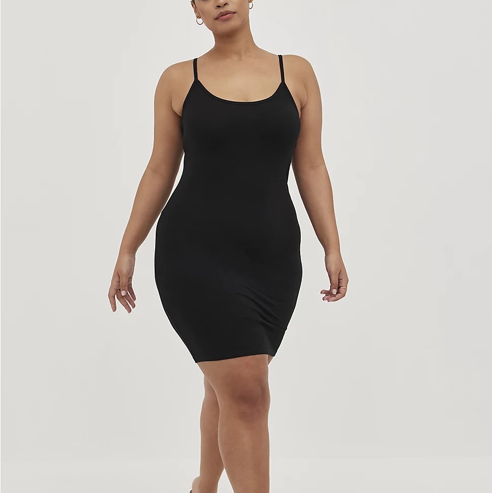 Torrid Bodycon Cami Dressfoxy Black Review