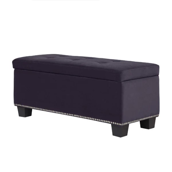 Steubenville 40'' Wide Tufted Rectangle Storage Ottoman with Storage