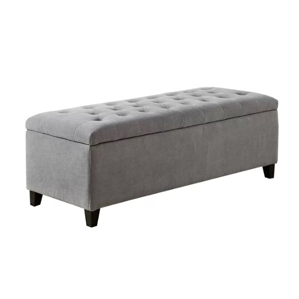 Zakhar 50.3'' Wide Tufted Rectangle Storage Ottoman with Storage
