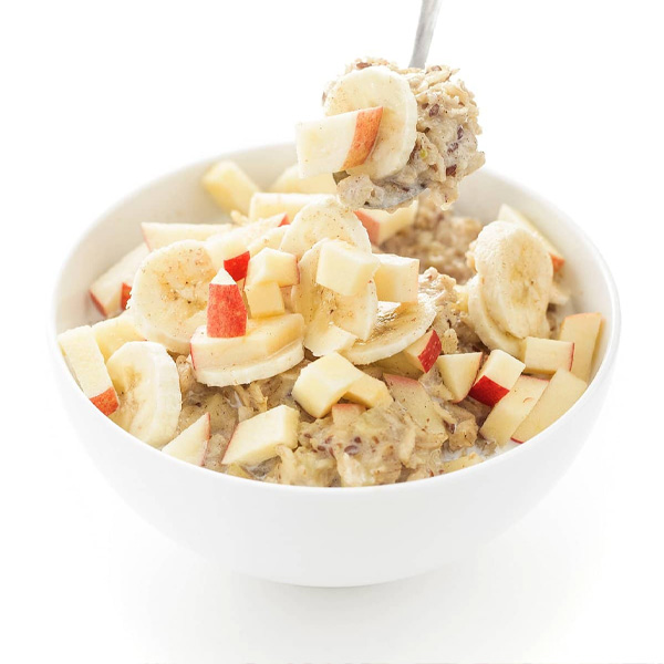 Apple Banana Nut Oatmeal