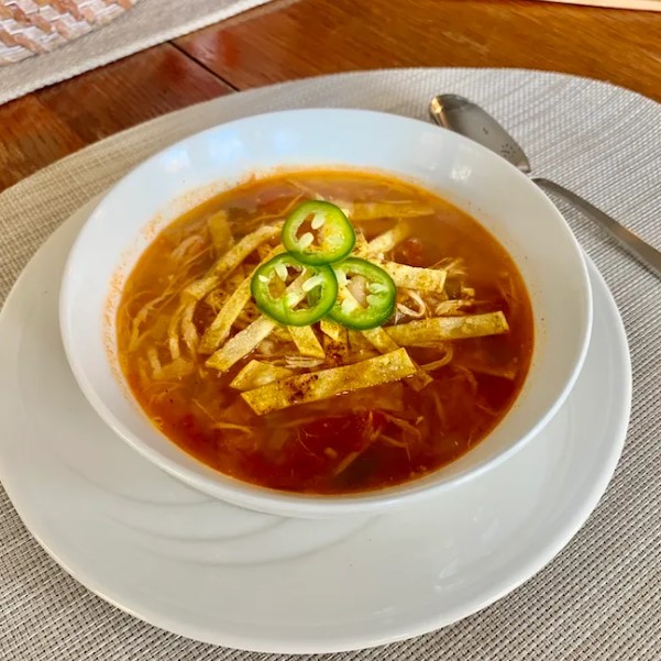 Chicken tortilla soup